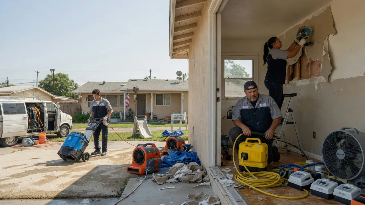 Water Damage Restoration in Sunset, LA near me